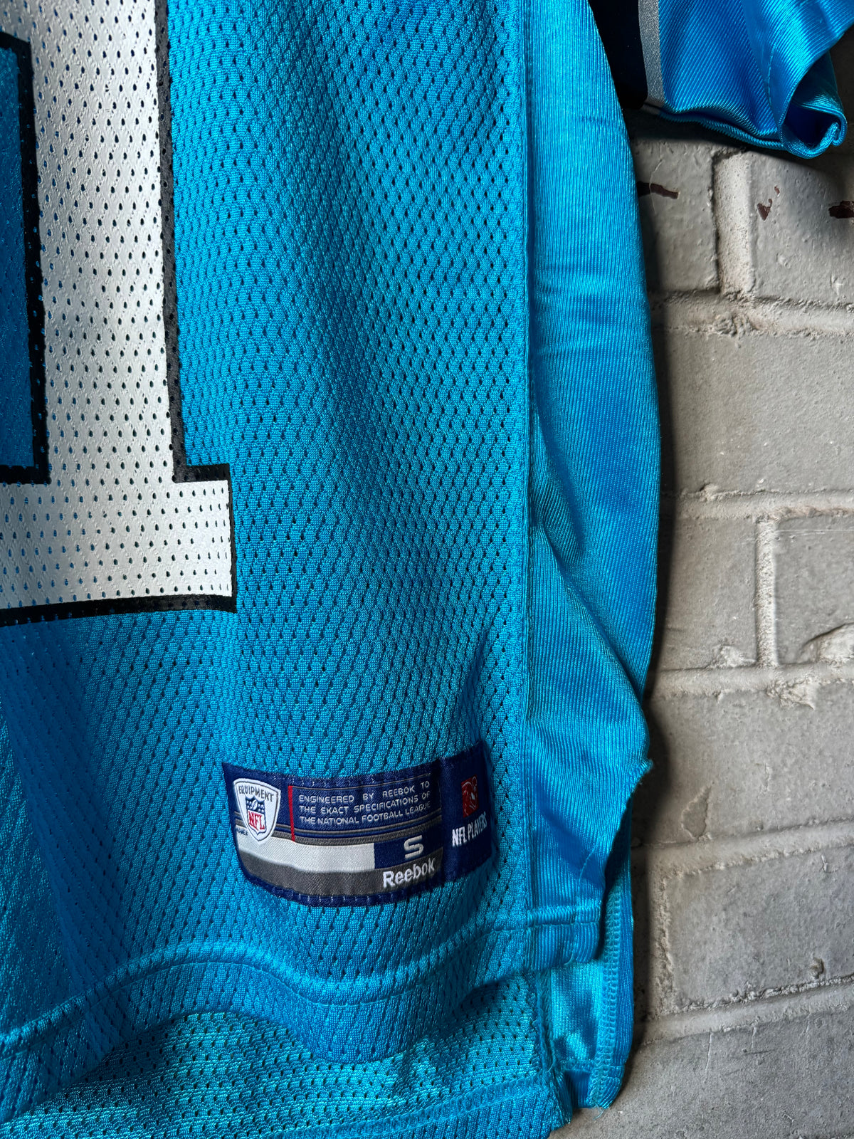 2011 Carolina Panthers Cam Newton Vintage Reebok Alternate Blue Rookie Season NFL Jersey (Youth Small)