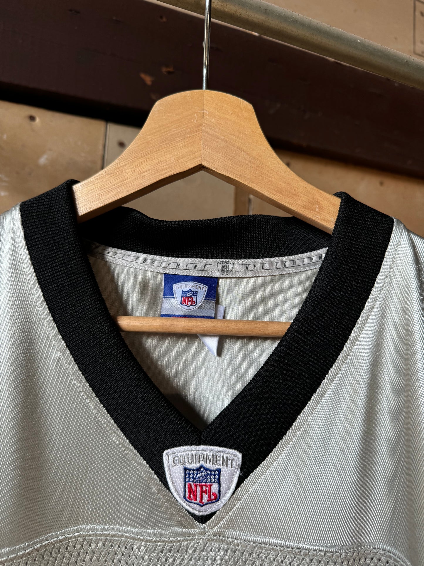 00’s Carolina Panthers Julius Peppers Silver “Storm” Edition Reebok NFL Jersey (XXL)