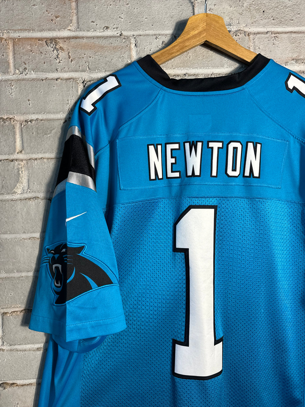 2016 Carolina Panthers Cam Newton Blue Alternate Nike Vapor Limited Stitched NFL Jersey (XL)