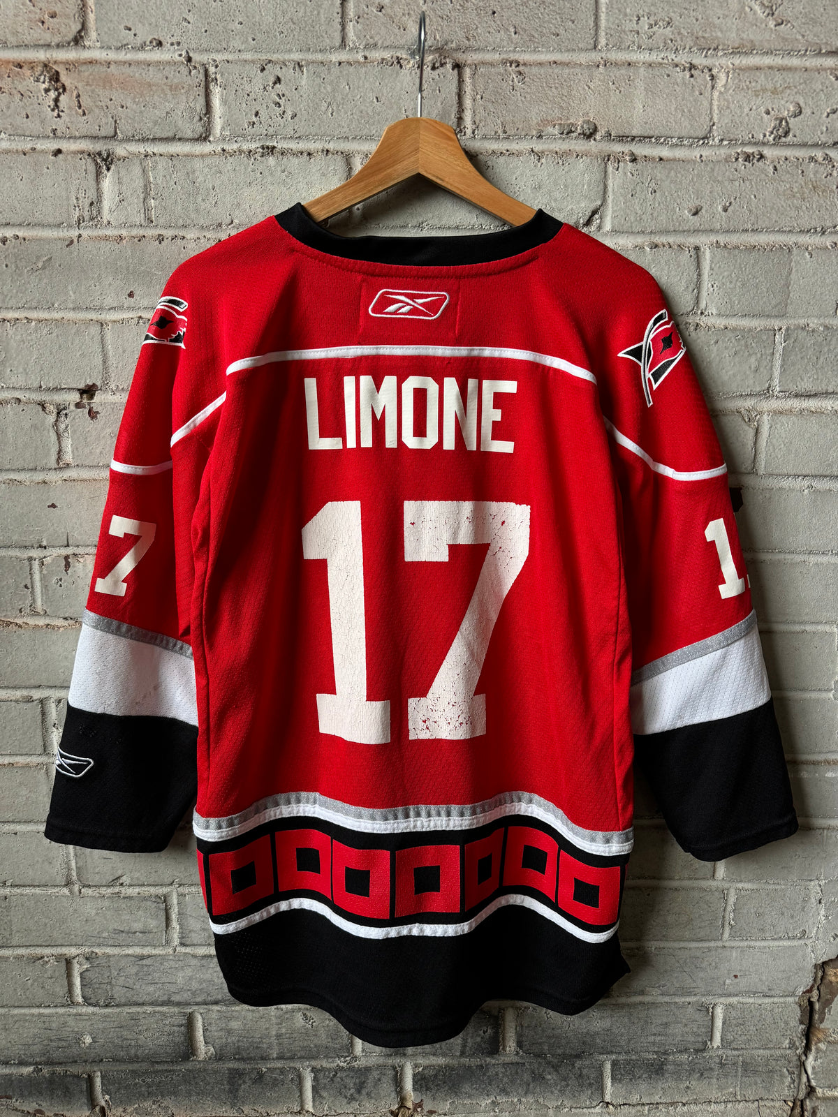2010’s Carolina Hurricanes #17 Fan Name Reebok NHL Hockey Jersey (Youth L/XL)