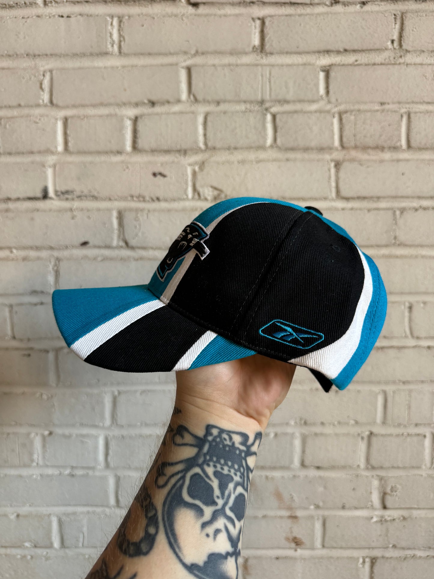 00’s Carolina Panthers Ricky Proehl Vintage Reebok Issued Sideline NFL Hat (OSFA)