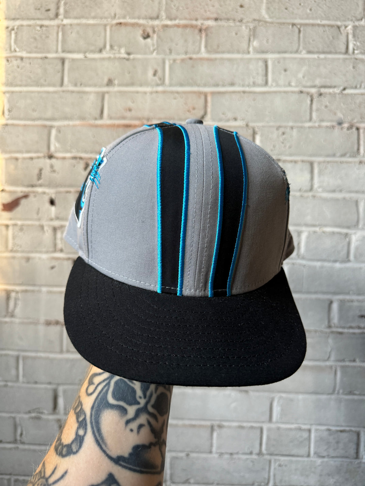 2024 Carolina Panthers New Era Helmet Style NFL Snapback Hat (OSFA)