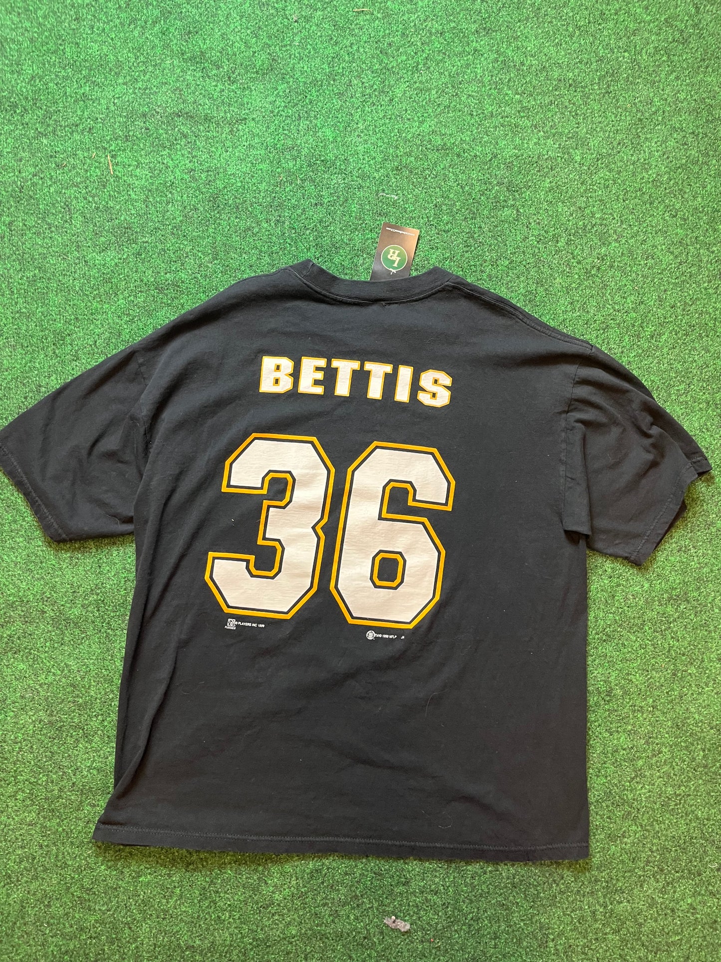 1999 Pittsburgh Steelers Jerome Bettis NFL Vintage Tee(XL)