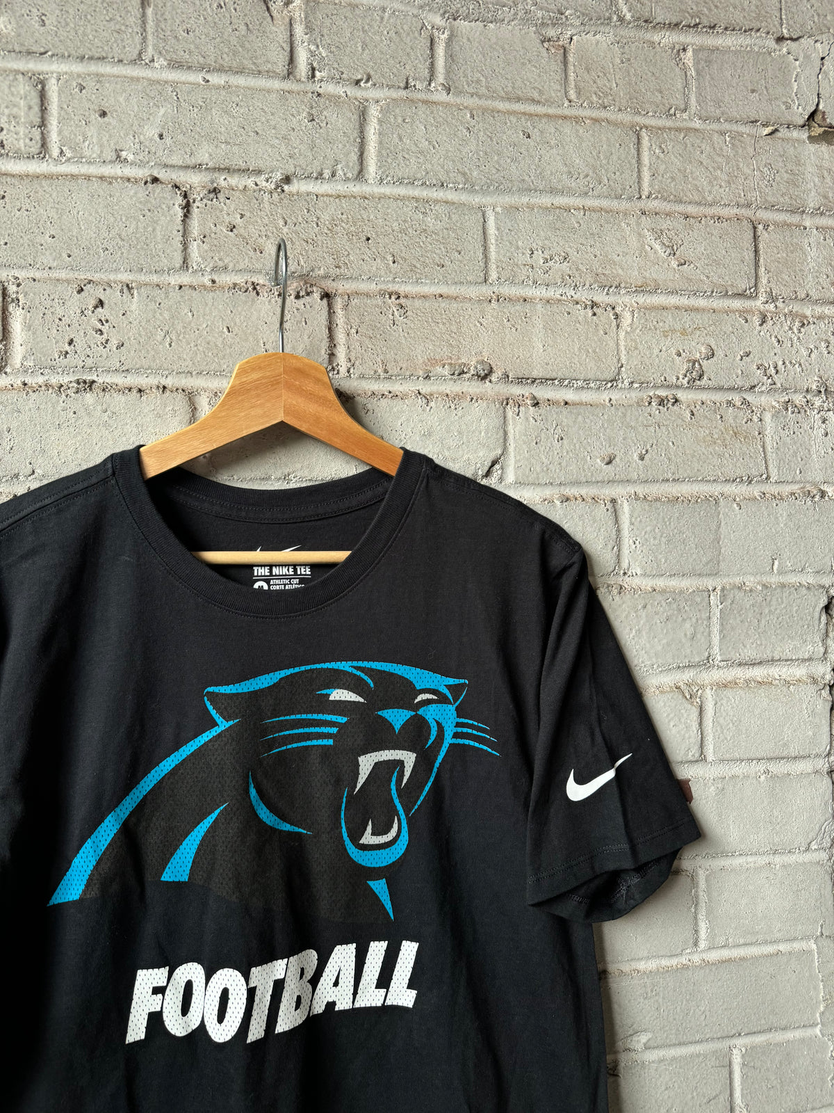 2015 Carolina Panthers Black Nike NFL Equipment Sideline Tee - Deadstock (Medium)