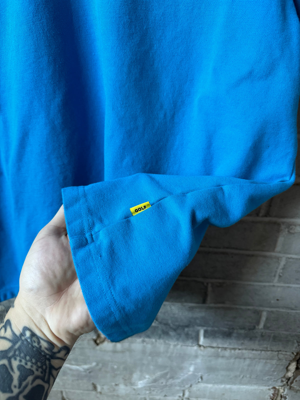 2024 Carolina Panthers x GOLF WANG Collection NFL Polo Collared Shirt (Large)