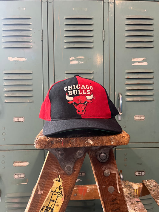 90s NBA Chicago Bulls Vintage Starters Snapback Hat (OSFA)