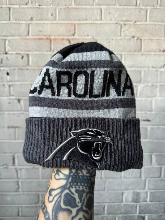 Carolina Panthers New Era Fleece Lined Sideline NFL Beanie (OSFA)