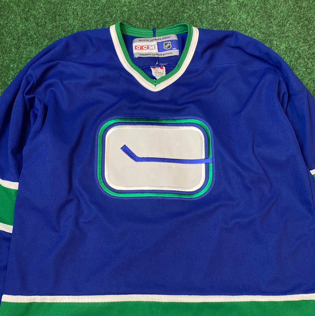 90’s Vancouver Canucks Vintage NHL Hockey Jersey (XL)