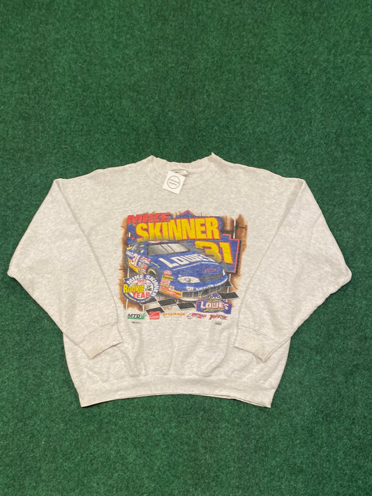 1997 NASCAR Mike Skinner Rookie of the Year Vintage Crewneck (Large)