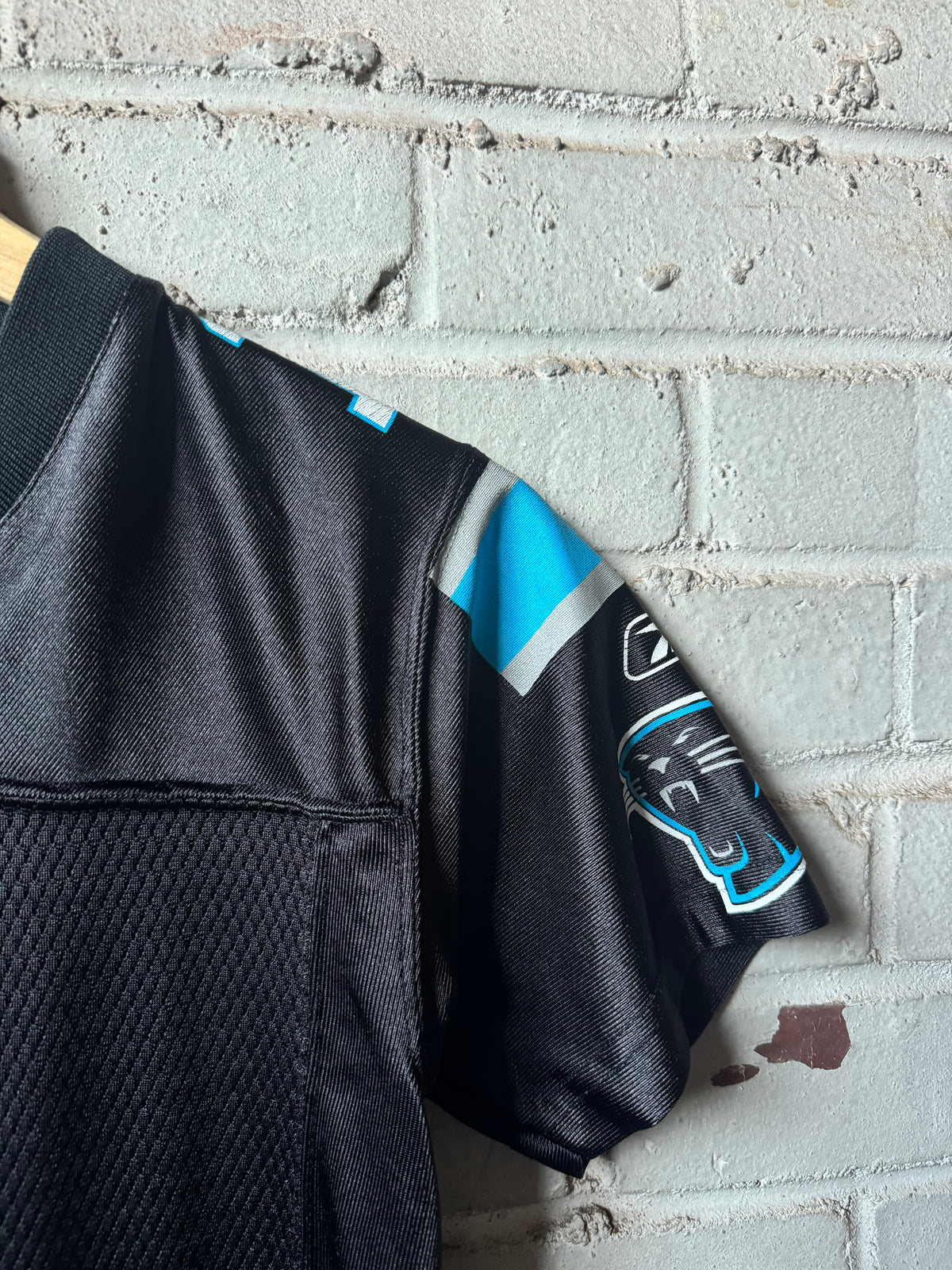2011 Carolina Panthers Cam Newton Vintage Black Reebok Rookie Season NFL Jersey (Youth Small)
