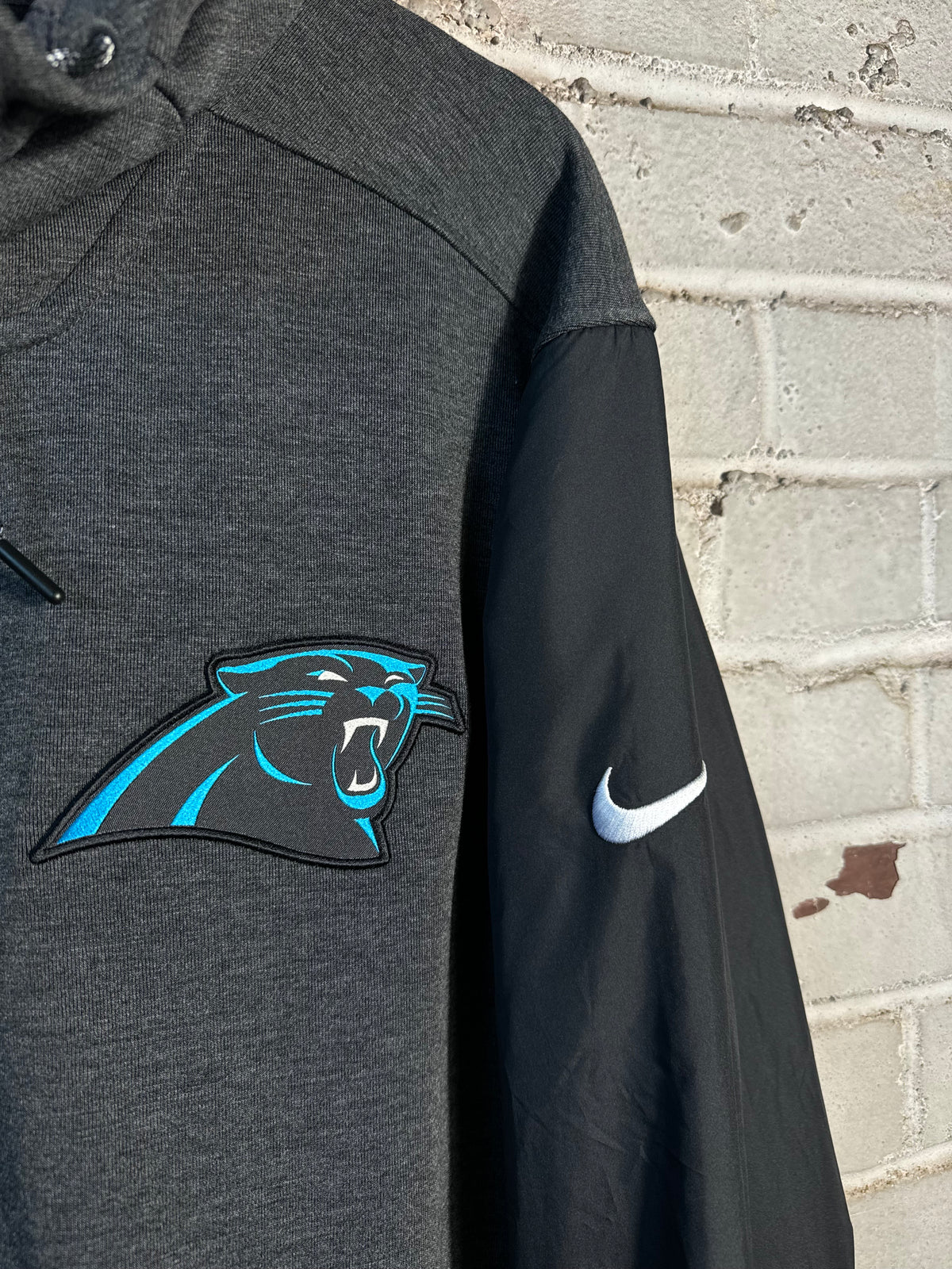 2017 Carolina Panthers Nike Team Issued Full Zip Sideline Jacket (XXL)