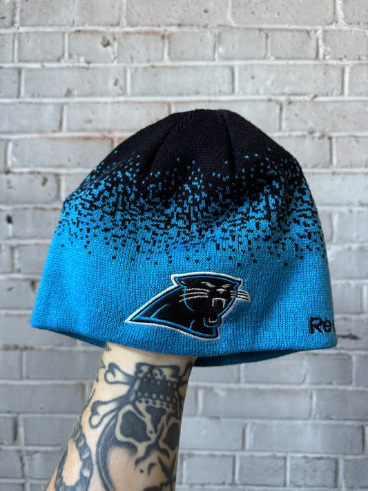 00’s Carolina Panthers Vintage Reebok Gradient Sideline NFL Beanie (OSFA)