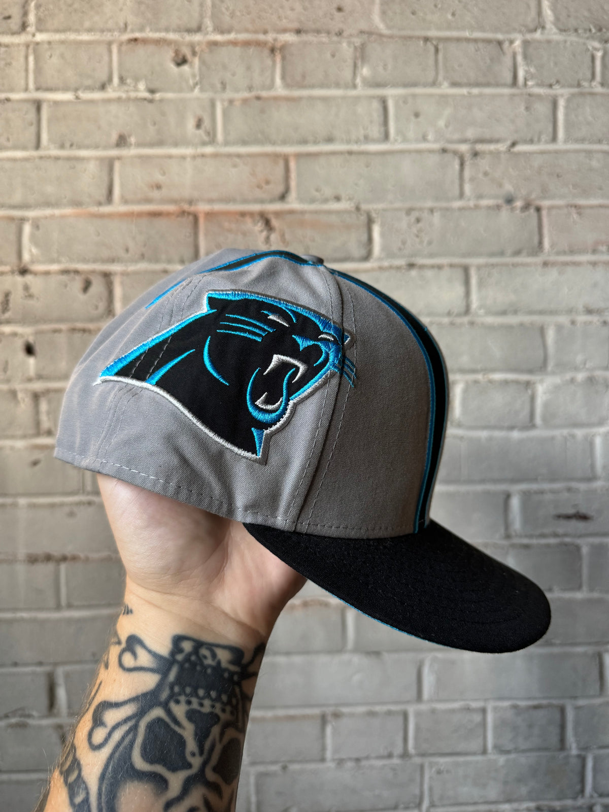 2024 Carolina Panthers New Era Helmet Style NFL Snapback Hat (OSFA)