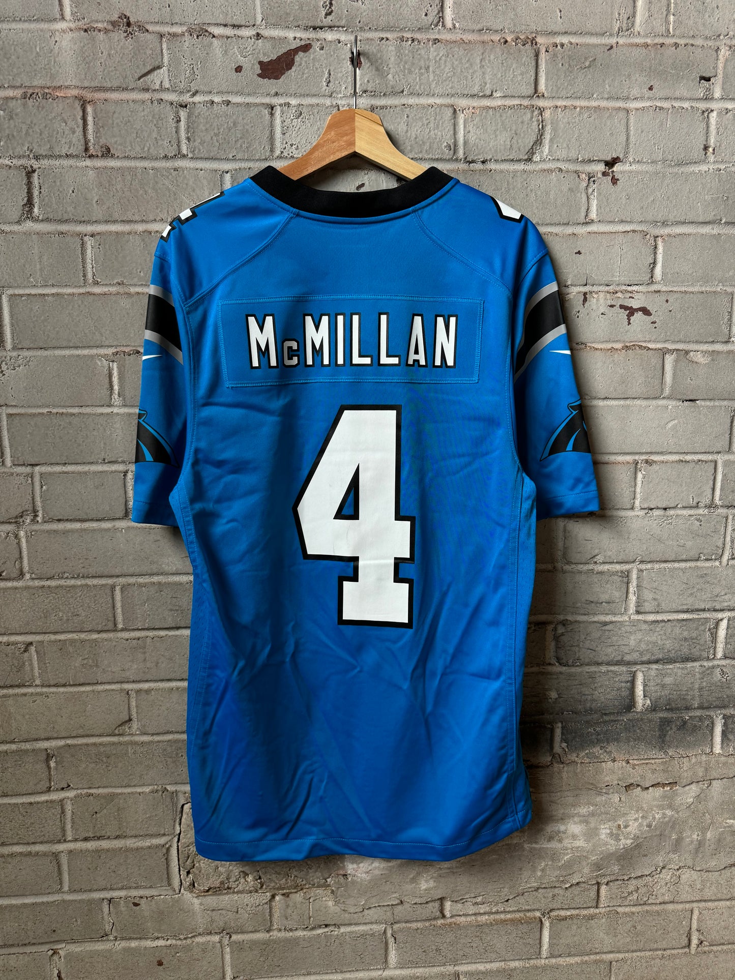 2025 Carolina Panthers Tetairoa McMillan Nike Game NFL Jersey (Small)