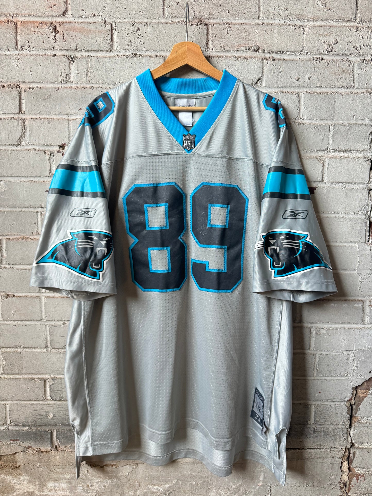 00’s Carolina Panthers Steve Smith Vintage Reebok Storm Collection NFL Jersey (XXL)