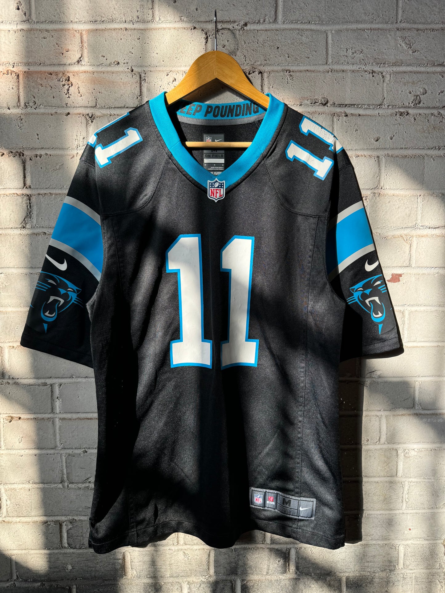 2020 Carolina Panthers Robbie Anderson Black Nike NFL Jersey (Medium)
