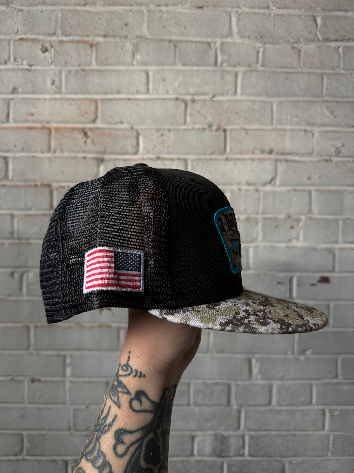2021 Carolina Panthers New Era Salute To Service NFL Sideline Snapback Hat - Deadstock (OSFA)
