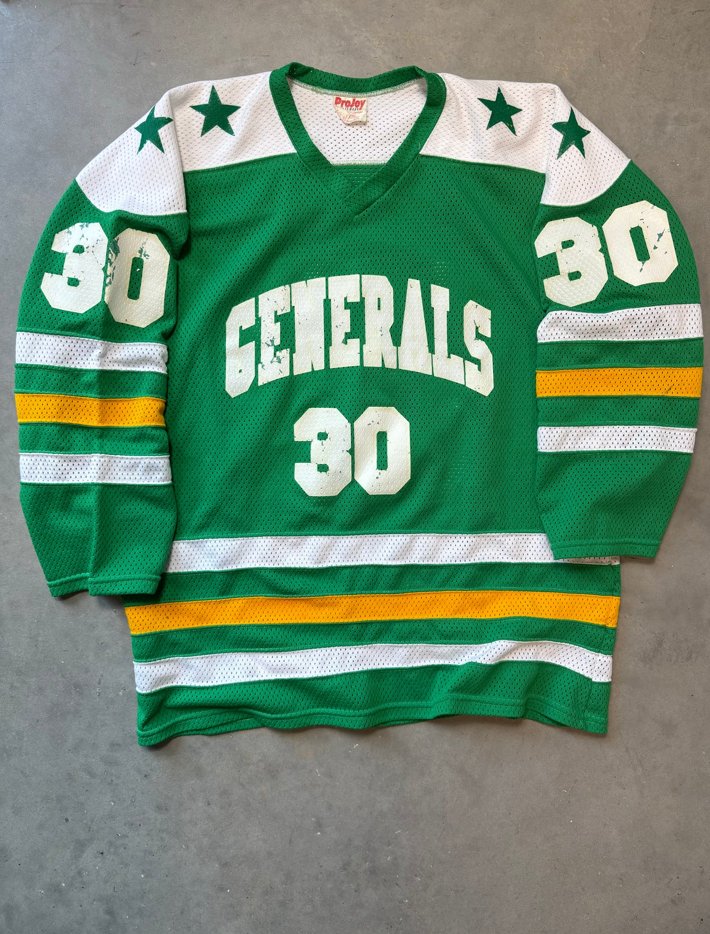 90’s Greensboro Generals Vintage Game Worn Hockey Jersey (XL)