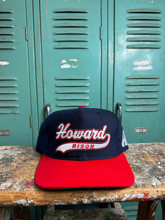 90’s Howard University Bison Vintage Starter Script HBCU Snapback Hat (OSFA)