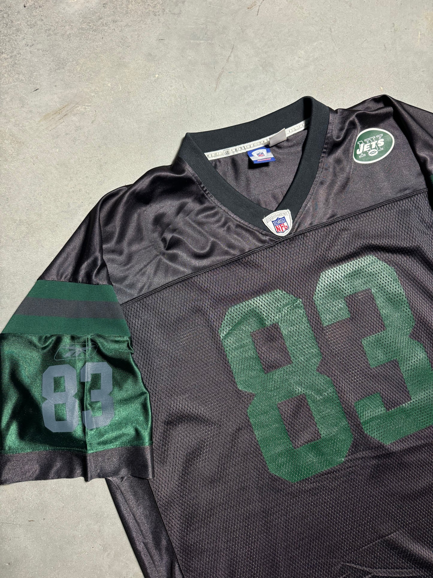 00’s New York Jets Santana Moss Vintage Reebok NFL Jersey (XXL)