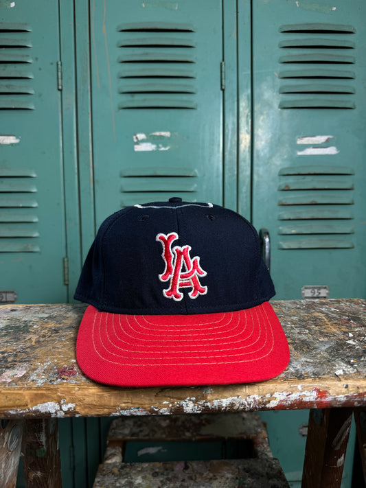 90’s Los Angeles Angels Vintage Halo Embroidered MLB Fitted Hat (7 1/8)