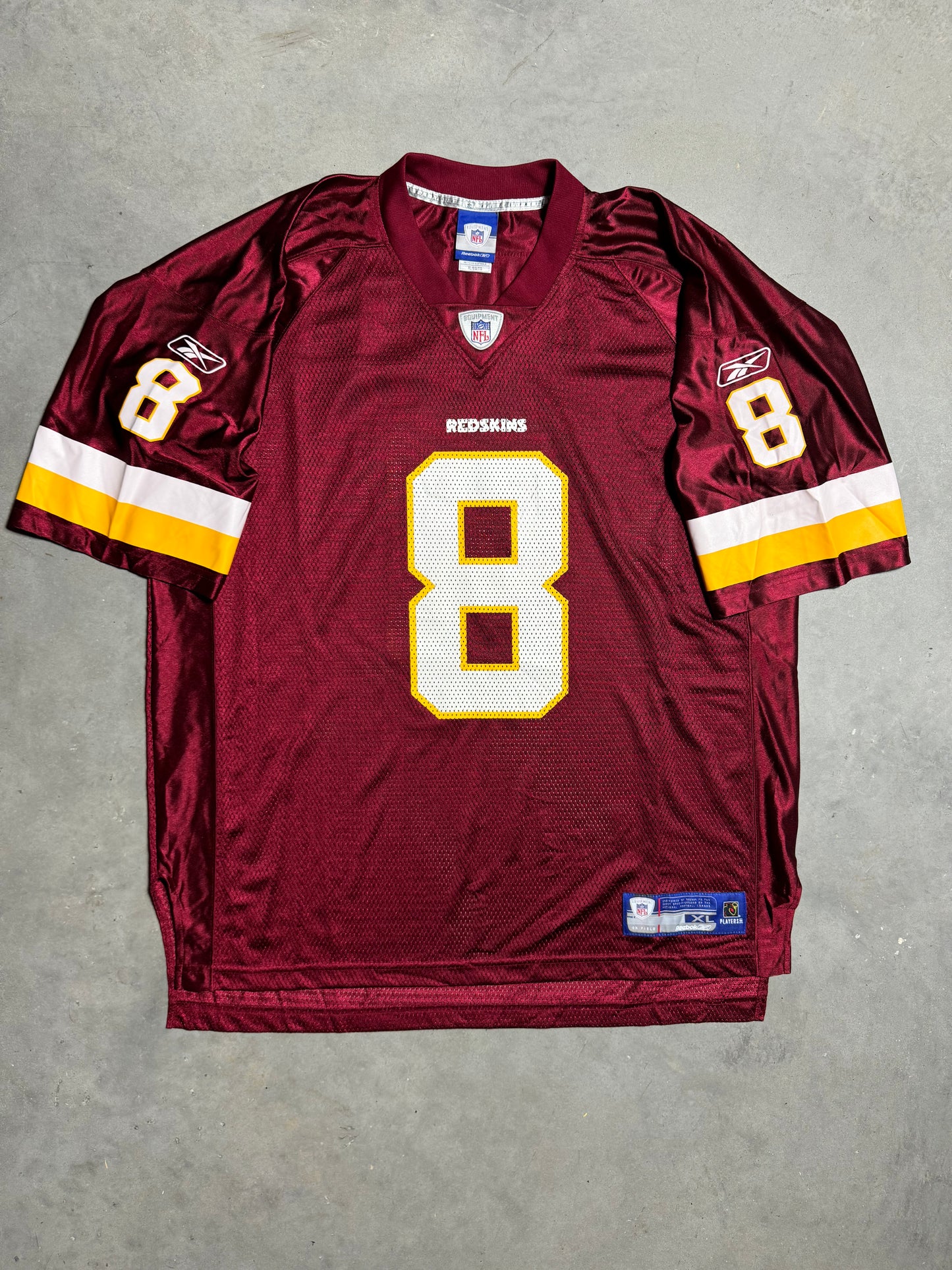 00’s Washington Redskins Mark Brunell Vintage Reebok NFL Jersey (XL)