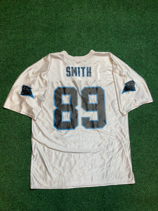 00’s Carolina Panthers Steve Smith Vintage NFL Jersey (Medium)