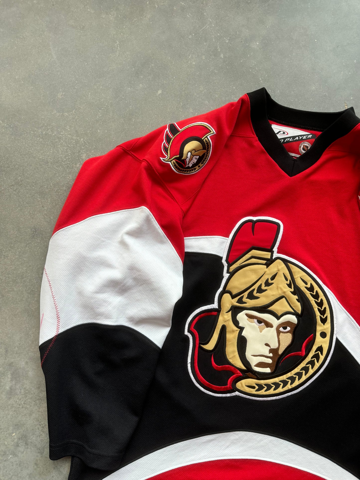 90’s Ottawa Senators Vintage Red Pro Player NHL Hockey Jersey (XL)