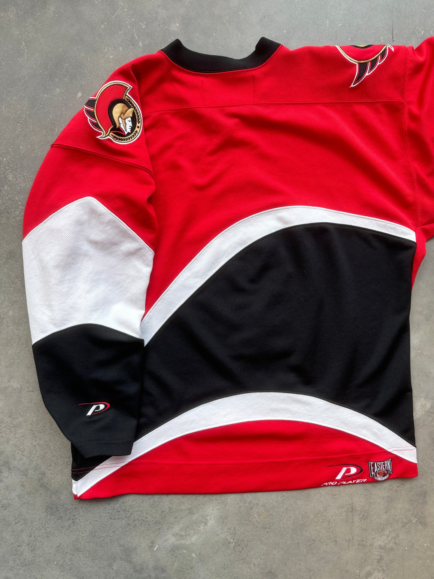 90’s Ottawa Senators Vintage Red Pro Player NHL Hockey Jersey (XL)