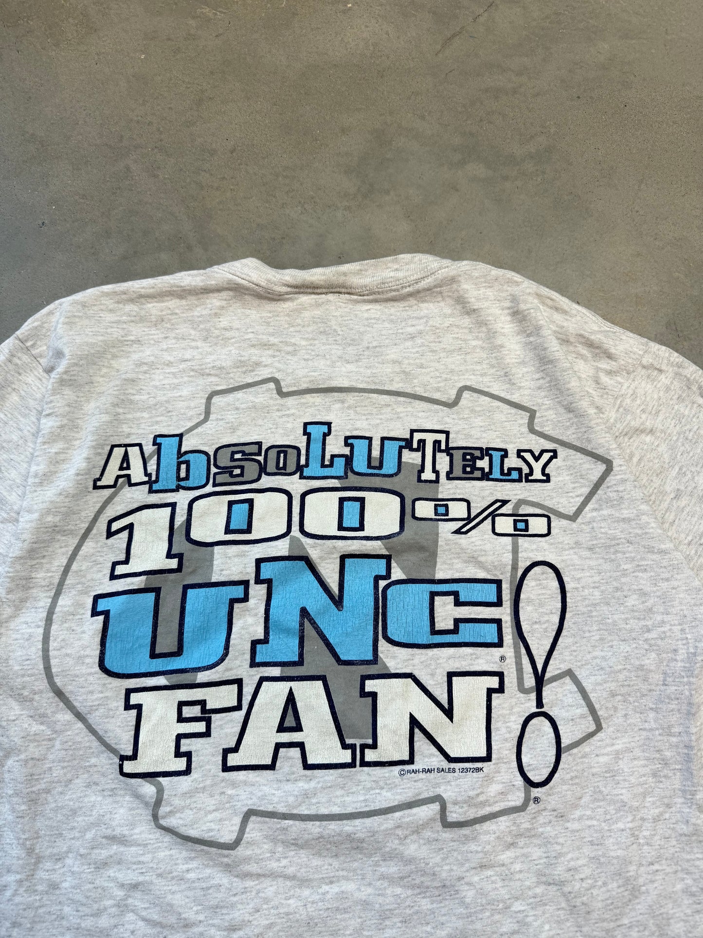 90’s UNC Tarheels Vintage “Are the Ultimate Fan” College Tee (Large)