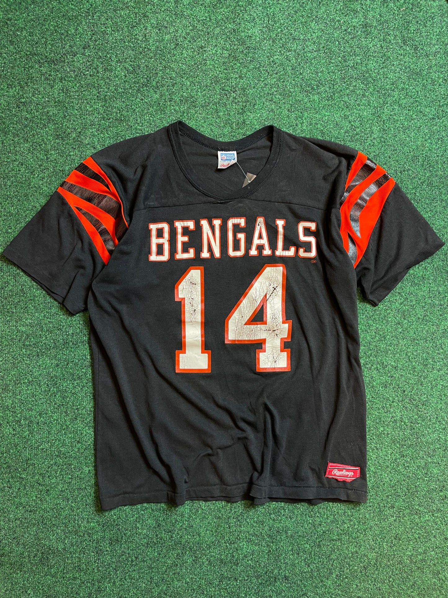 80’s Cincinnati Bengals Vintage Rawlings Jersey Top (Large)