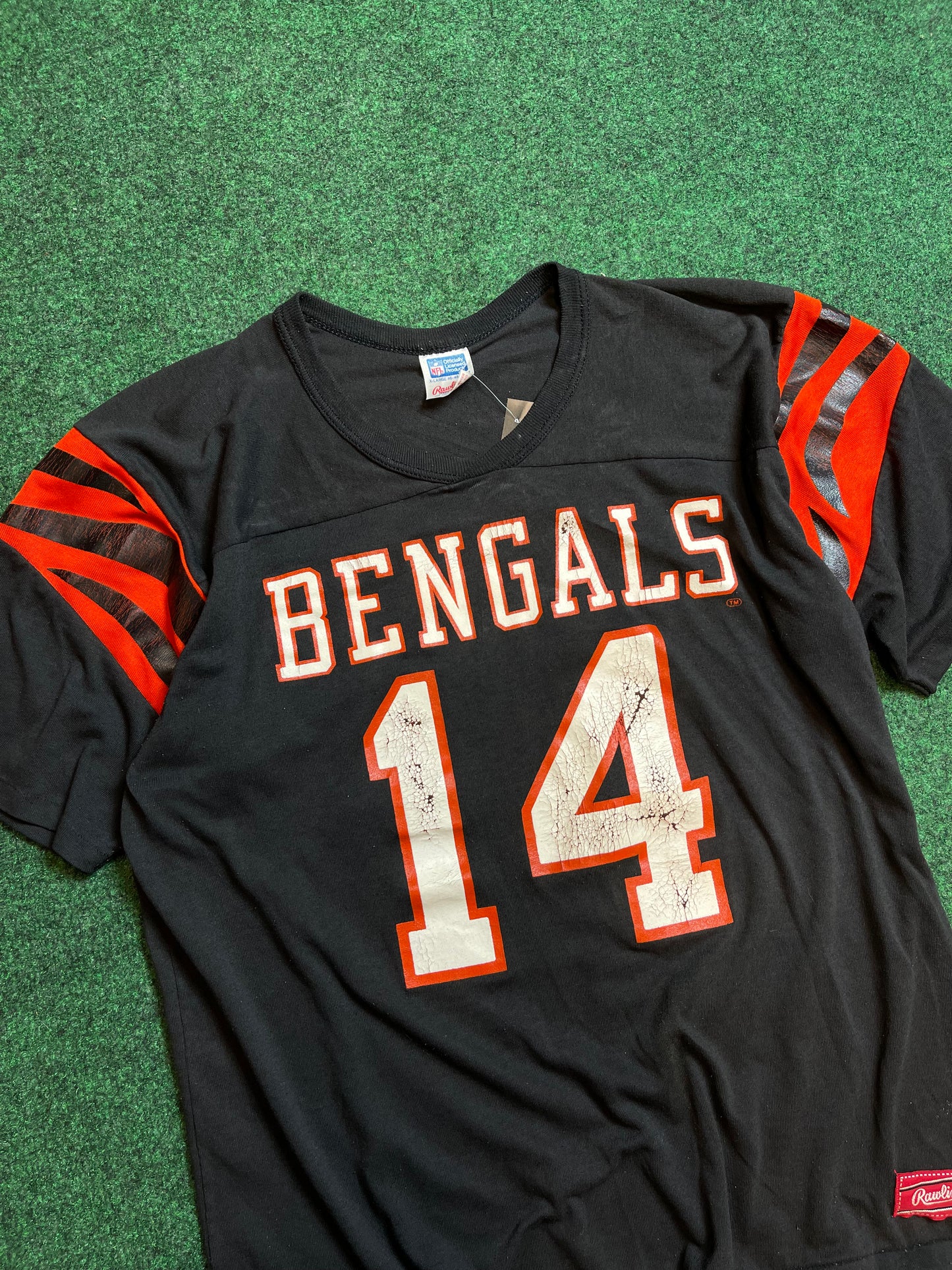 80’s Cincinnati Bengals Vintage Rawlings Jersey Top (Large)