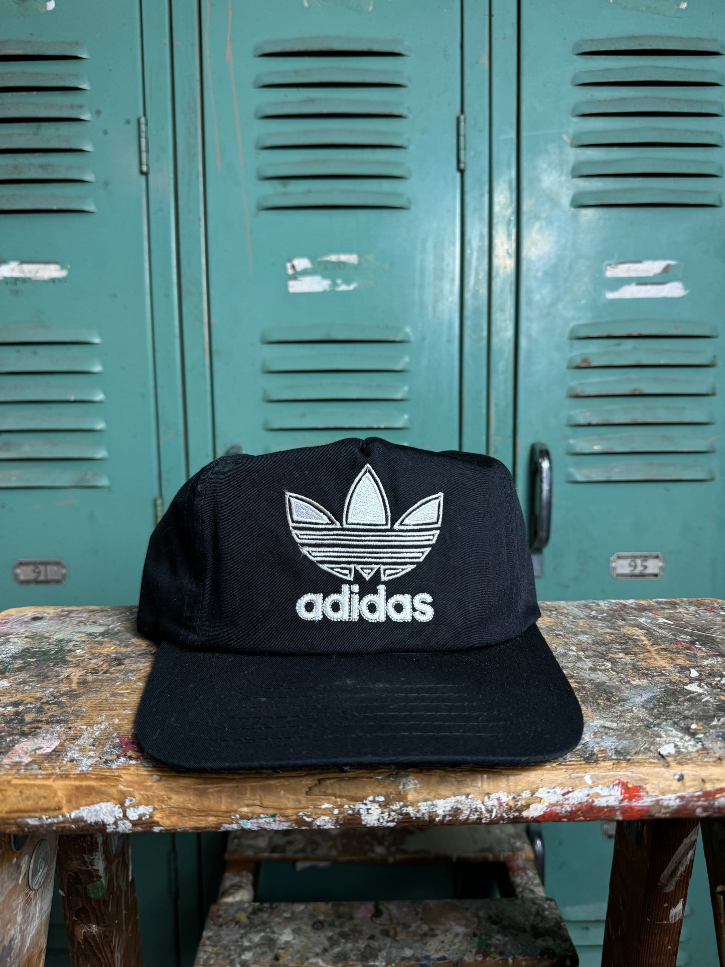 80’s Adidas Trefoil Logo Snapback Hat - Deadstock (OSFA)