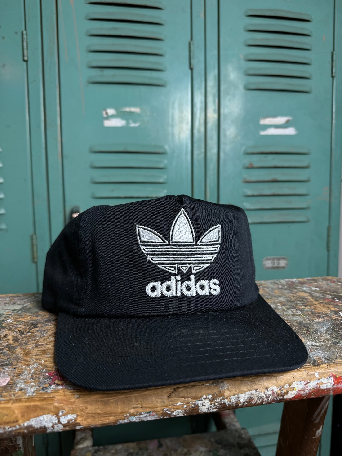 80’s Adidas Trefoil Logo Snapback Hat - Deadstock (OSFA)