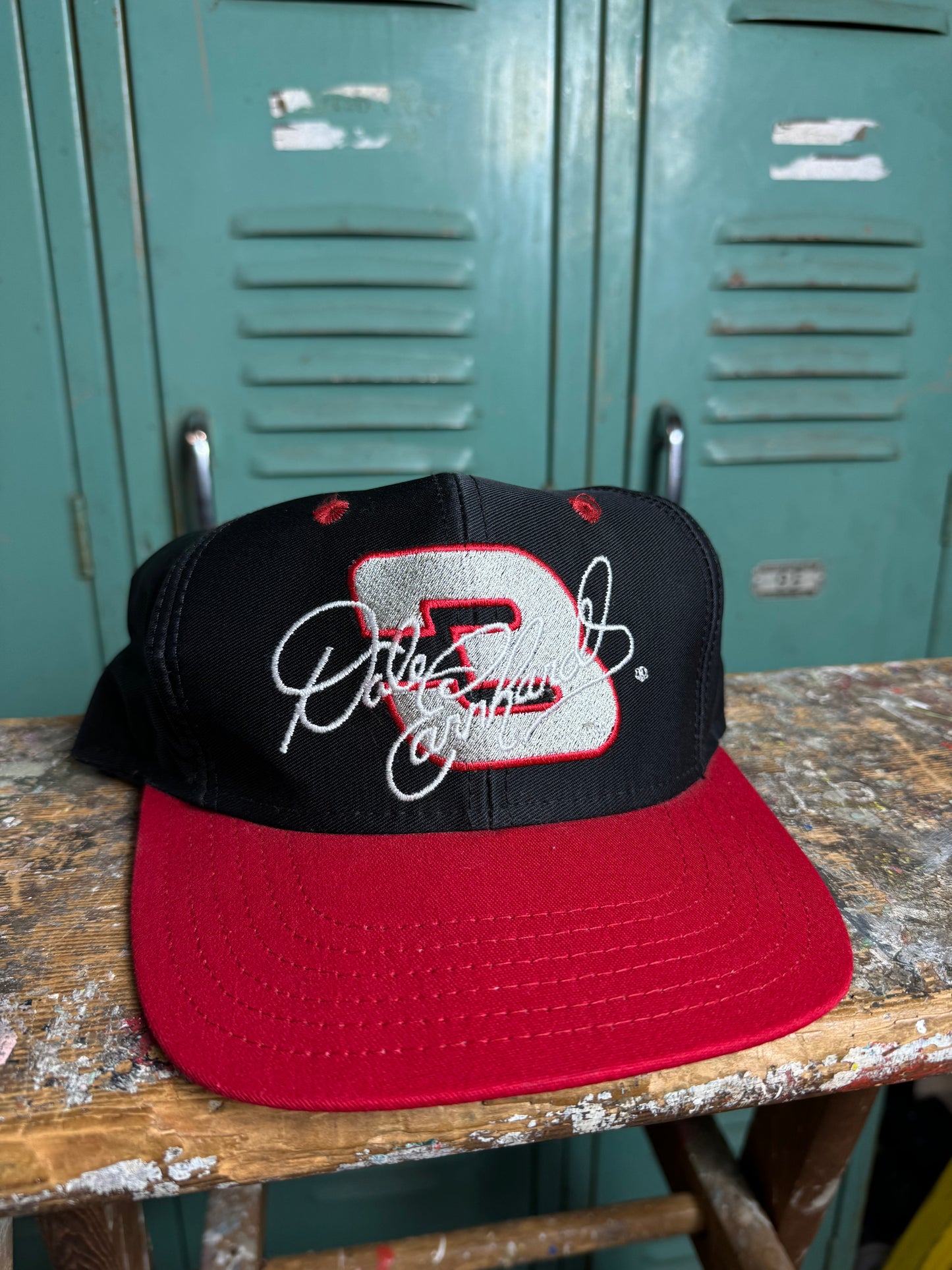 90’s Dale Earnhardt Vintage NASCAR Signature Snapback Hat (OSFA)