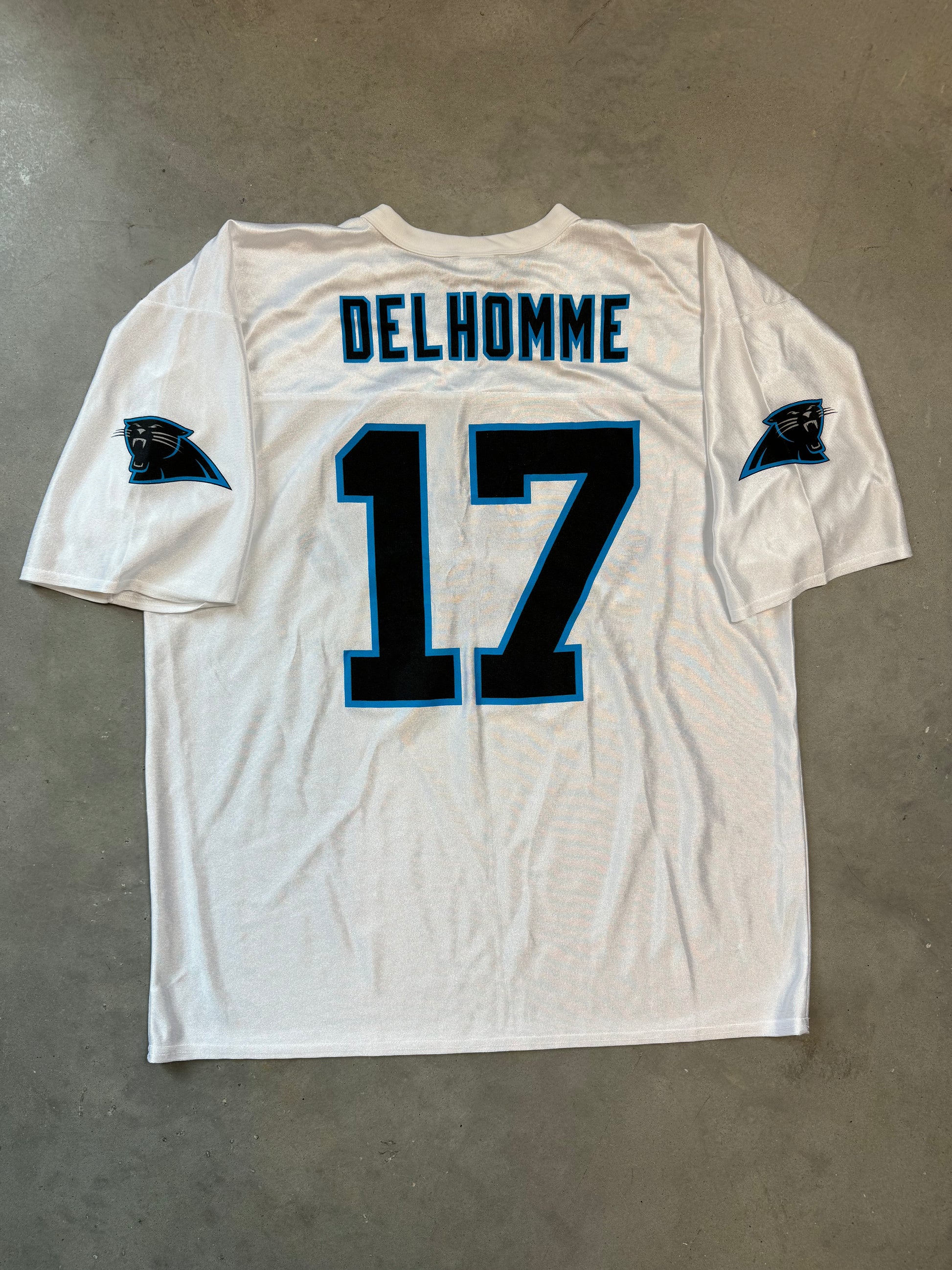 K 2003 Carolina Panthers Vintage NFC Champions Super Bowl XXXVIII NFL Jersey XL