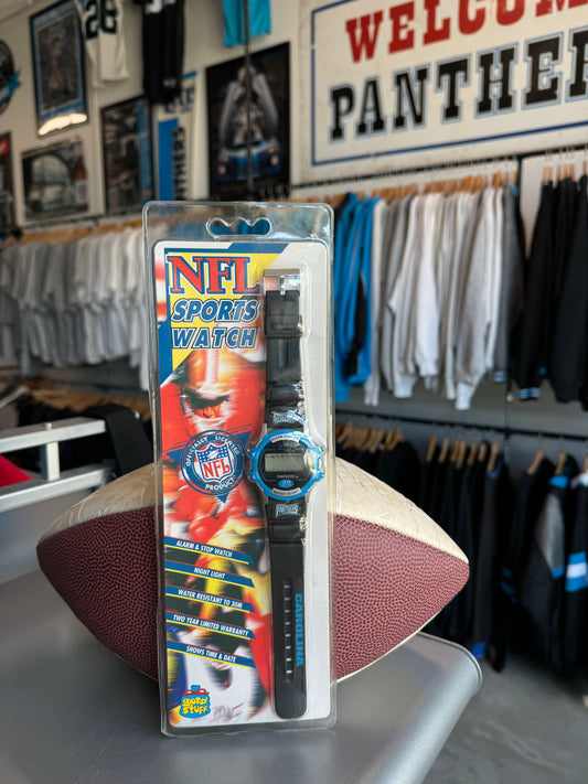 1996 Carolina Panthers Vintage Good Stuff G Shock Style NFL Watch - Brand New