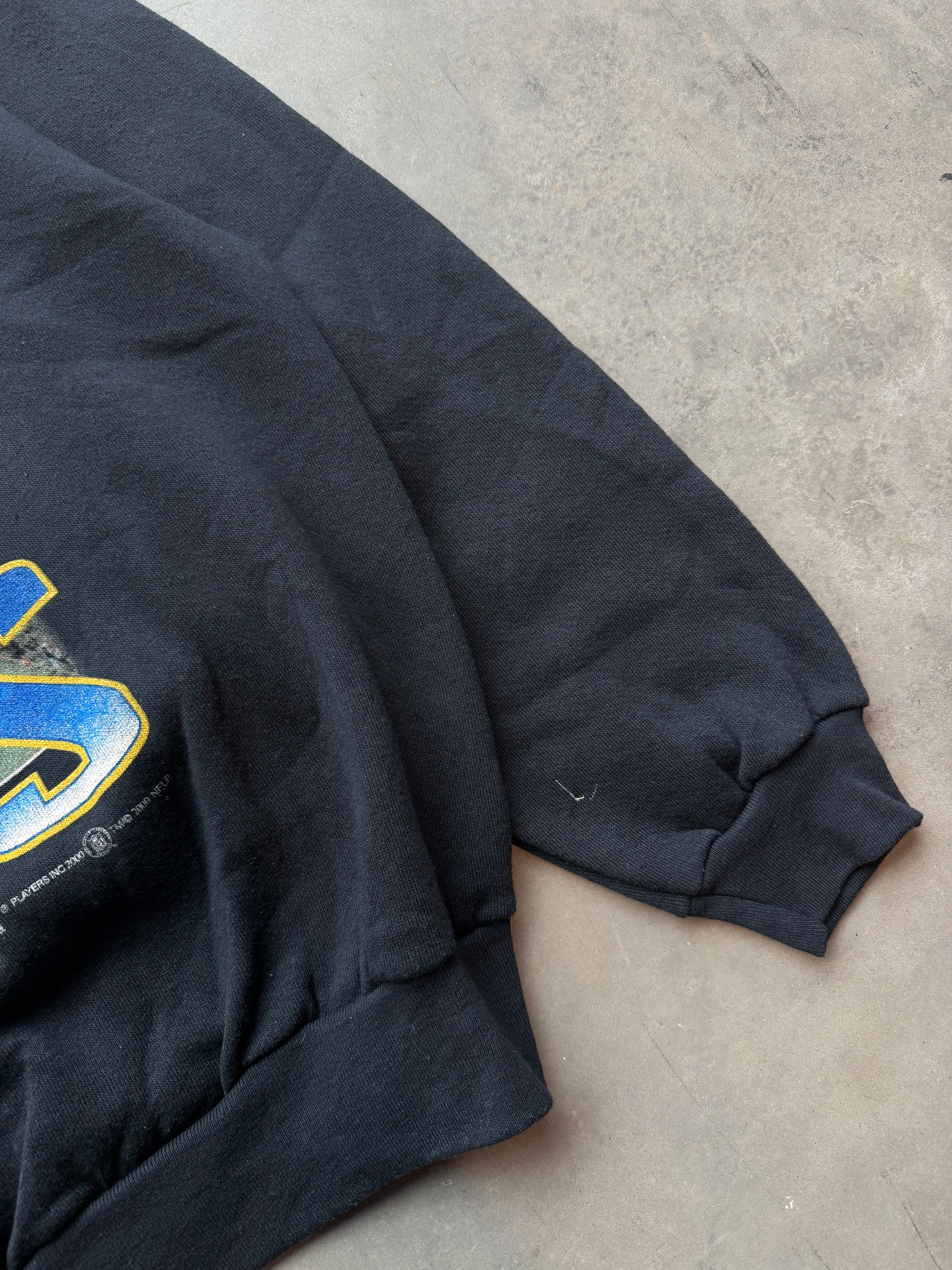 2000 St. Louis Rams Super Bowl XXXIV Champions Vintage Star Players NFL Crewneck - Deadstock (XL)