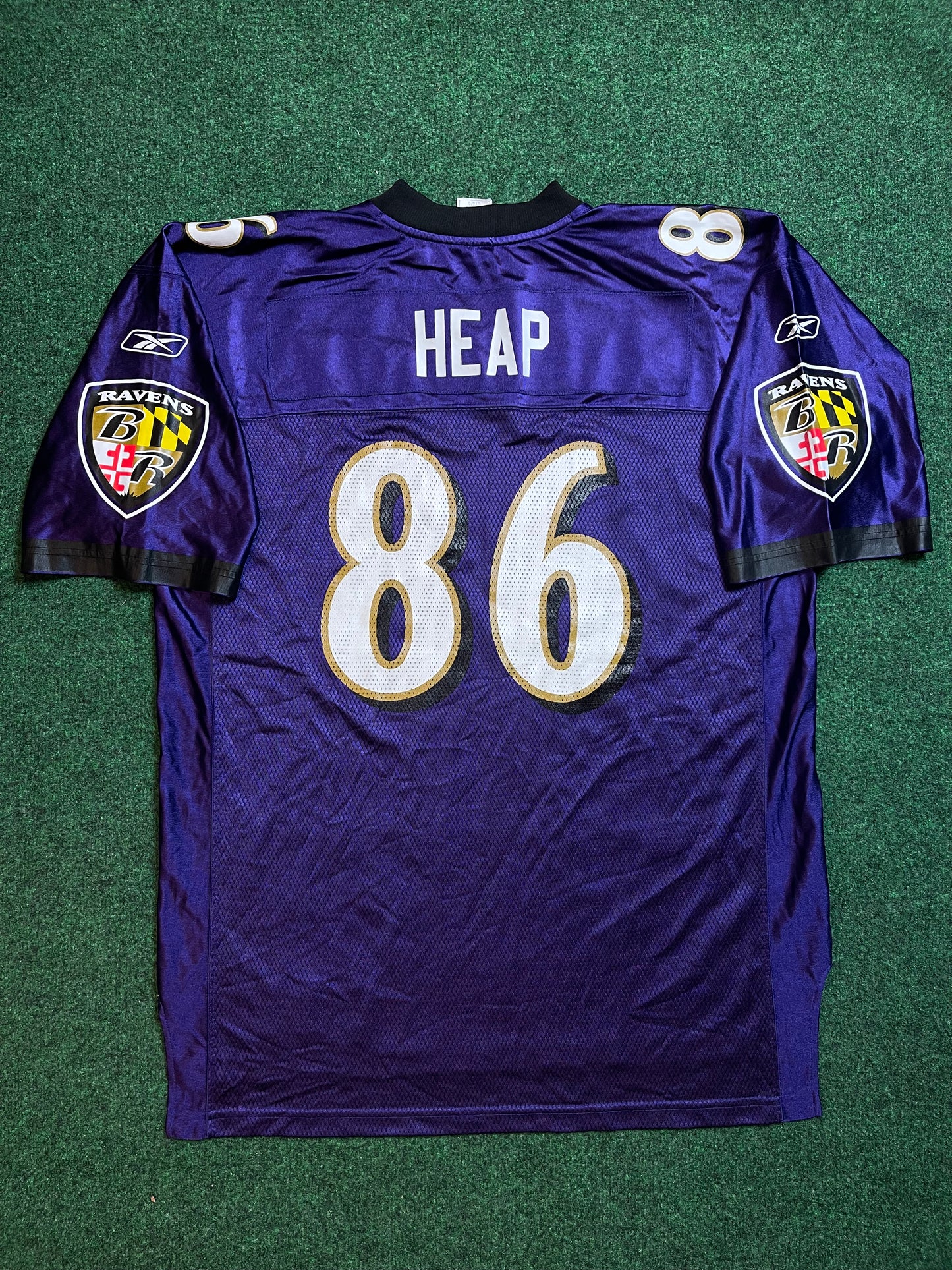 00’s Baltimore Ravens Todd Heap Vintage Reebok NFL Jersey (XL)