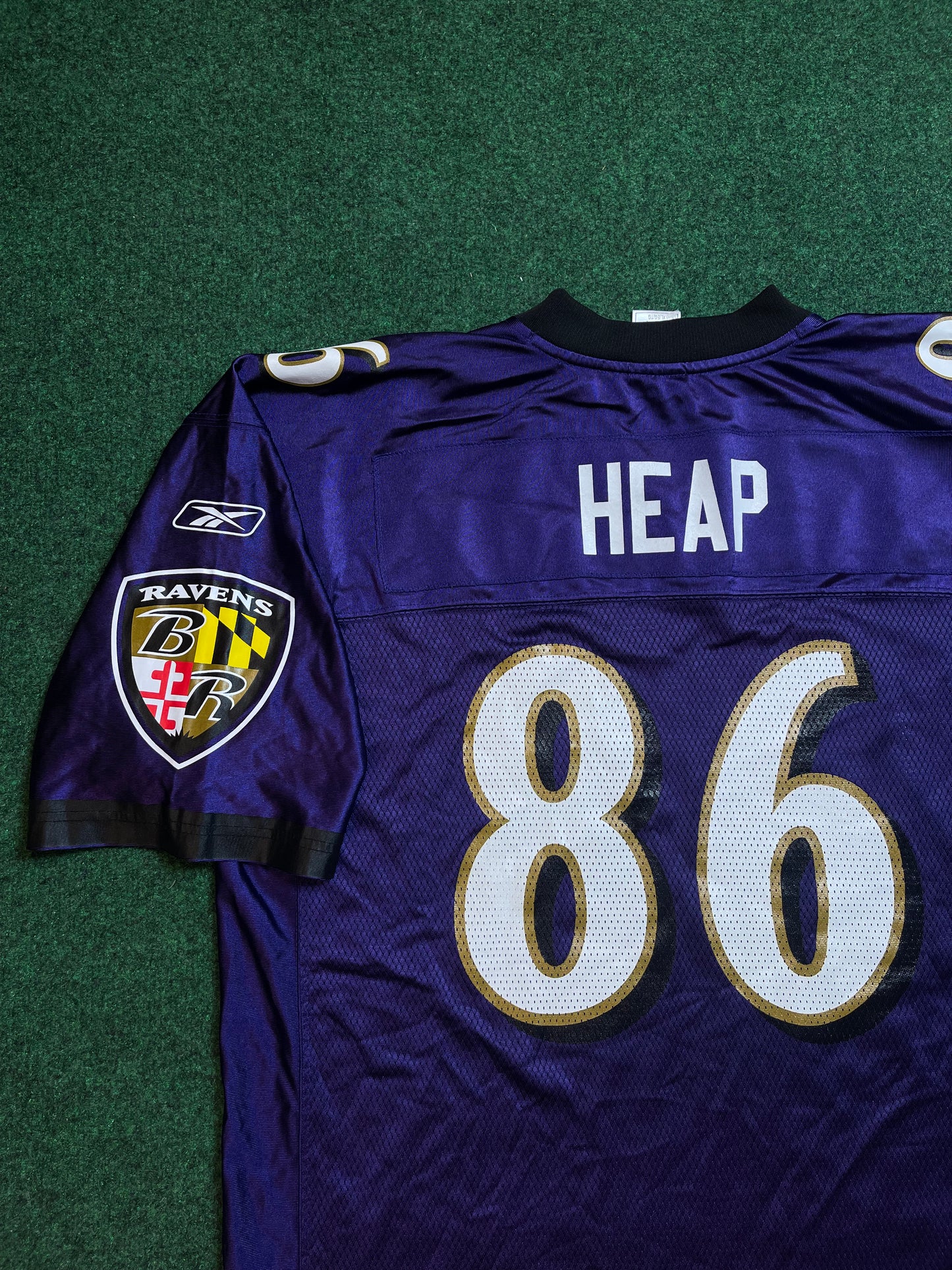 00’s Baltimore Ravens Todd Heap Vintage Reebok NFL Jersey (XL)