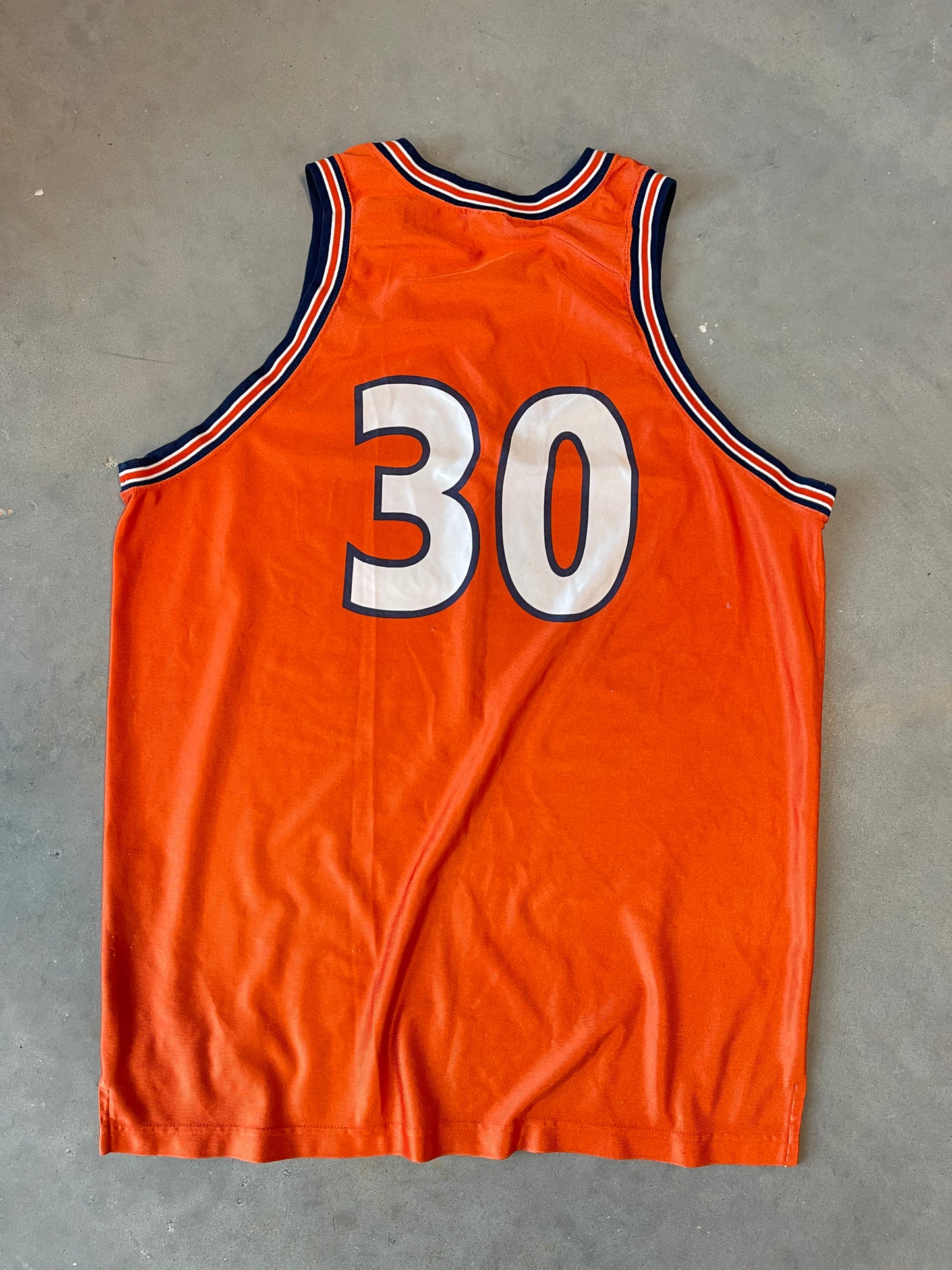 90’s Syracuse Orange Todd Burgen Vintage Nike College Basketball Jersey (XXL)