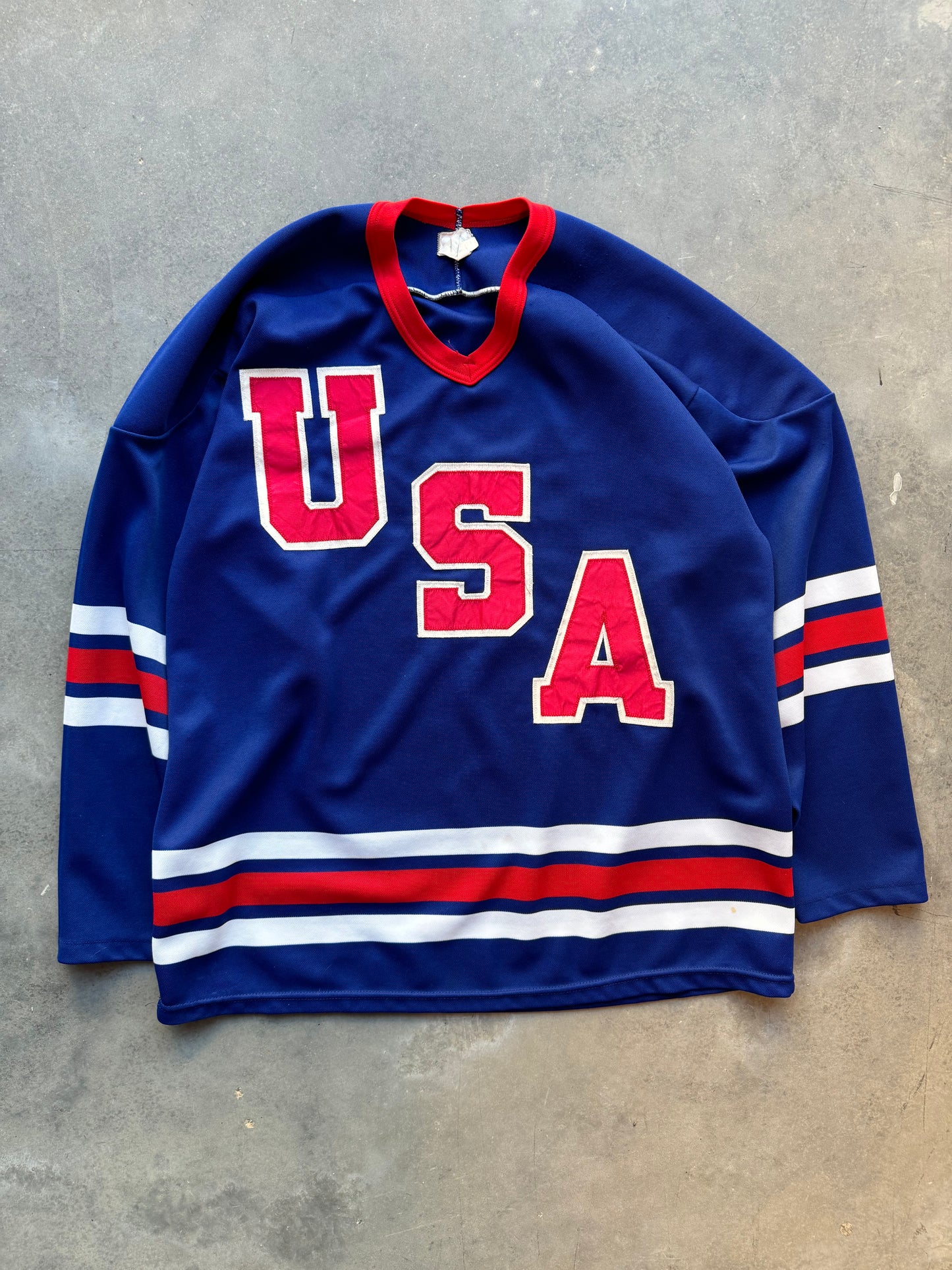 80’s USA Vintage CCM Hockey Jersey (Medium)