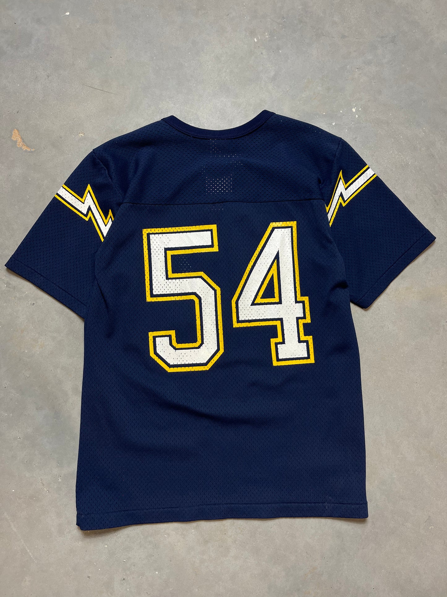 80’s San Diego Chargers Billy Ray Smith Jr. Vintage Rawlings NFL Jersey (Medium)