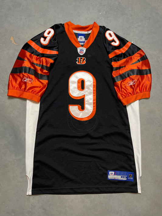 00’s Cincinnati Bengals Carson Palmer Vintage Reebok NFL Authentic Jersey (48/XL)