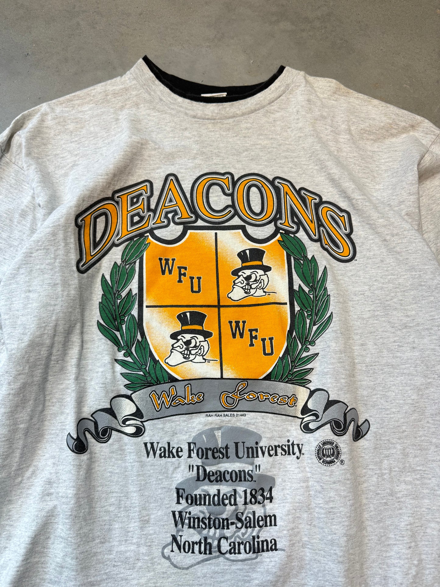 90’s Wake Forest Demon Deacons Vintage College Tee (XL)