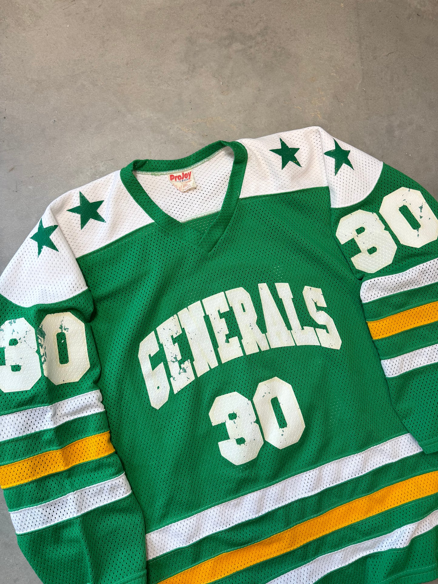 90’s Greensboro Generals Vintage Game Worn Hockey Jersey (XL)