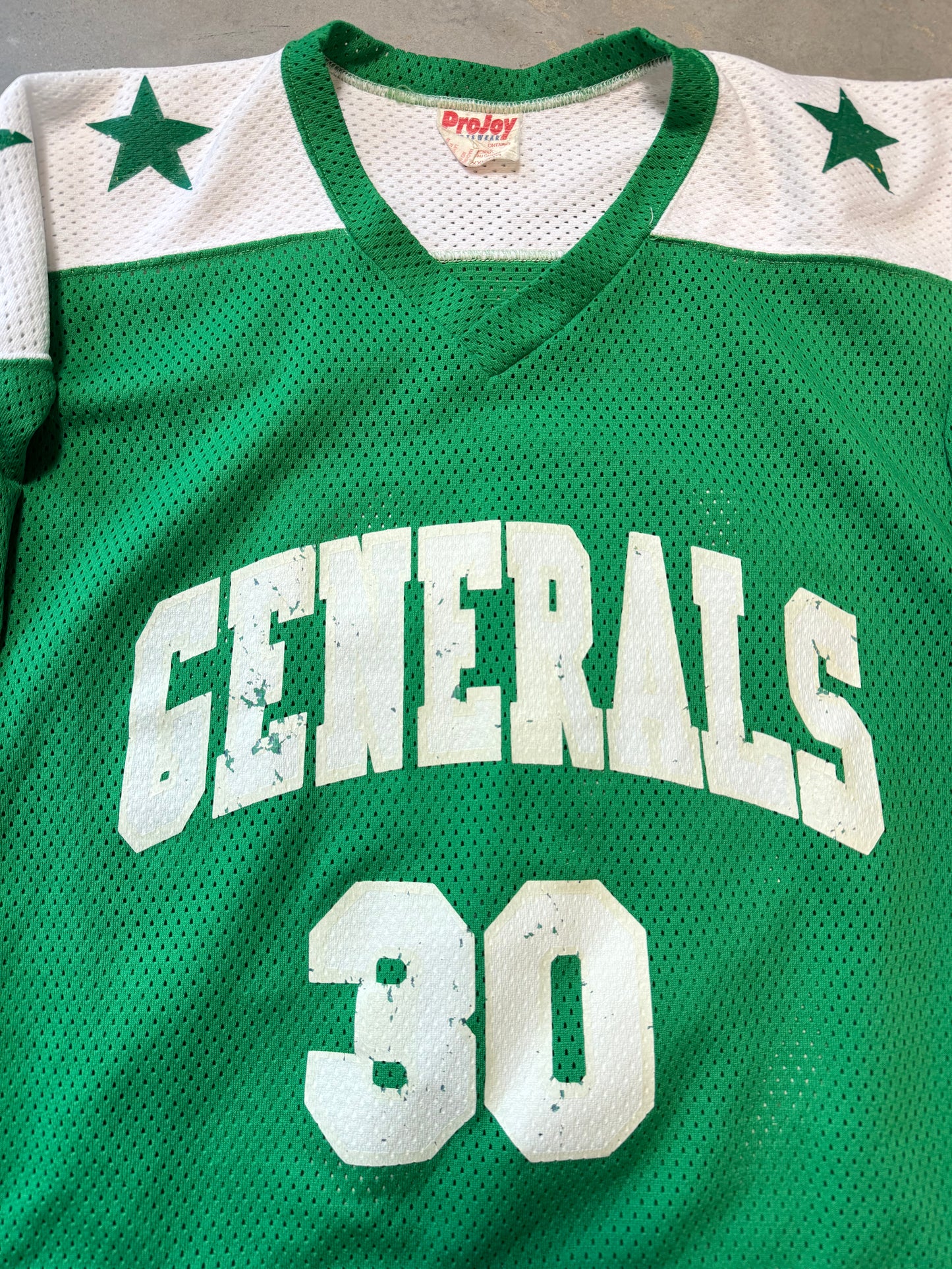 90’s Greensboro Generals Vintage Game Worn Hockey Jersey (XL)