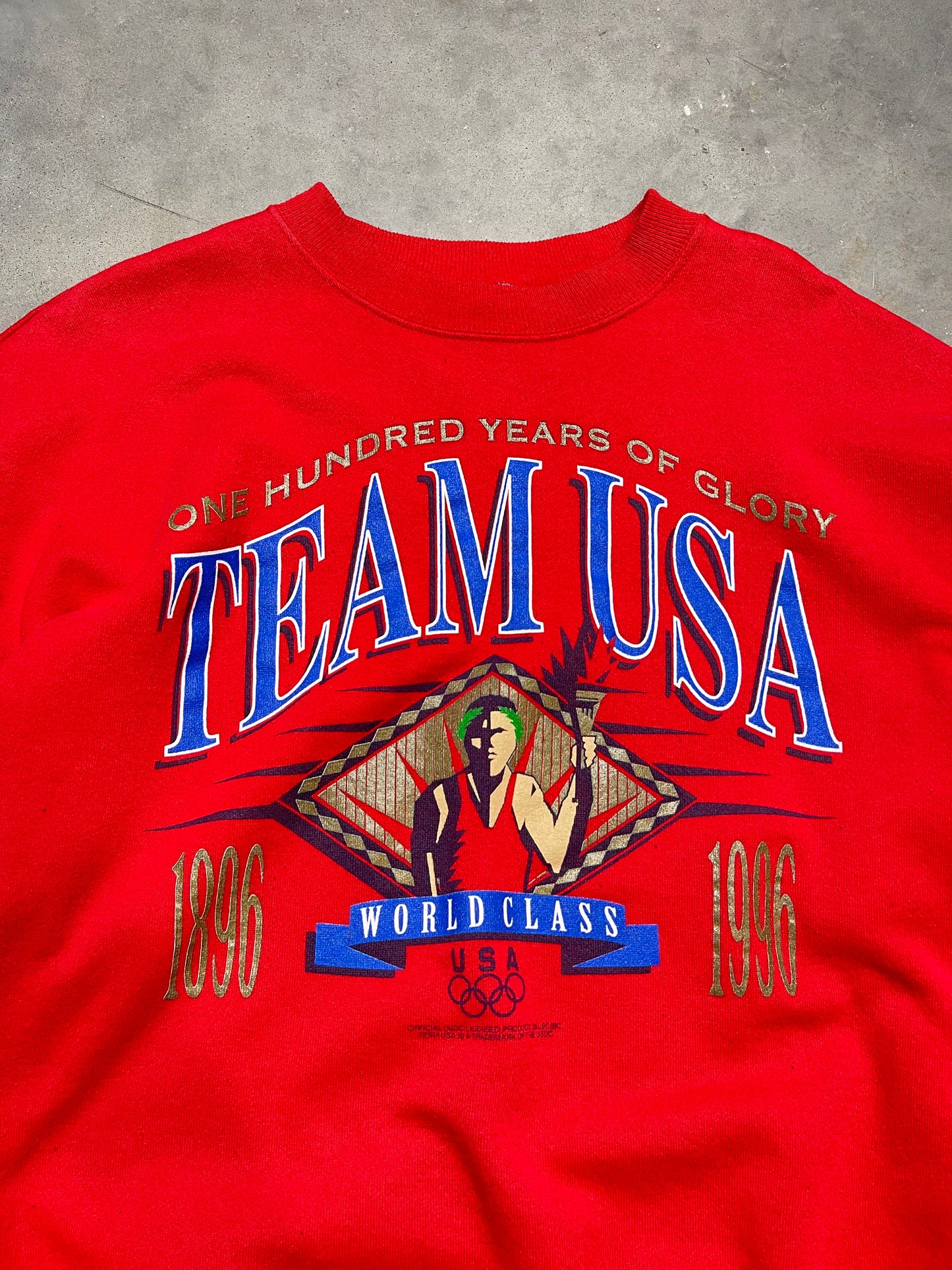 1996 Atlanta Olympics Team USA Vintage Crewneck (XL)