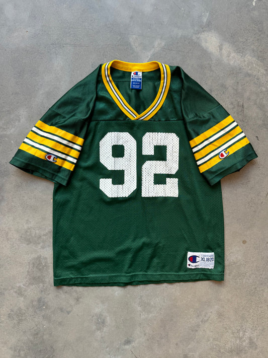 90’s Green Bay Packers Reggie White Vintage Champion NFL Jersey (Youth XL)