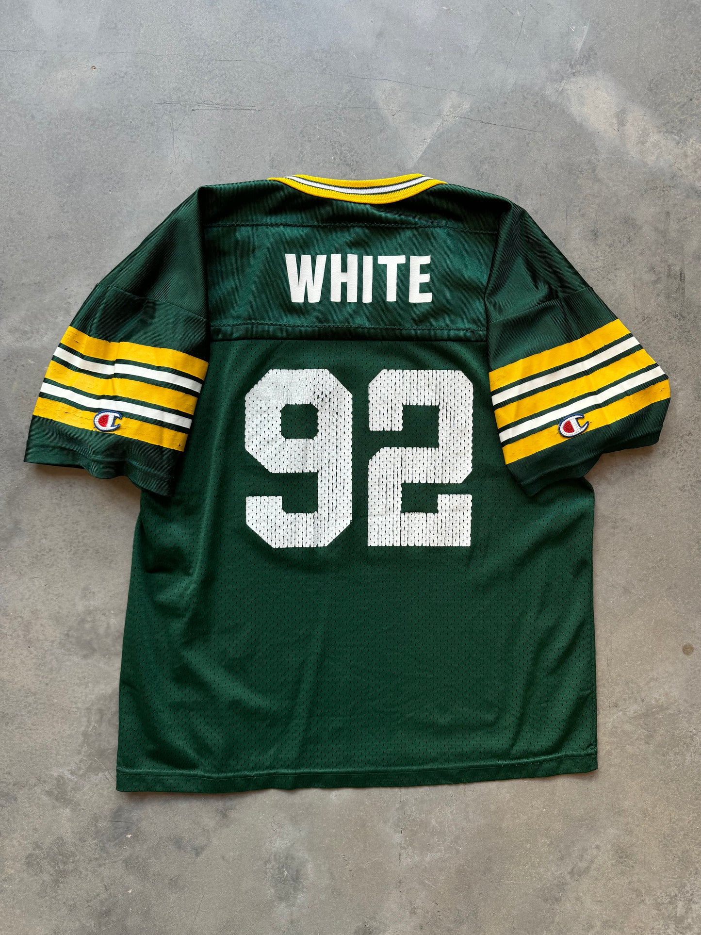 90’s Green Bay Packers Reggie White Vintage Champion NFL Jersey (Youth XL)